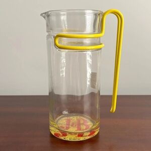 Vintage Justerini & Brooks Glass WHISKY Pitcher/Mixer Scotland
